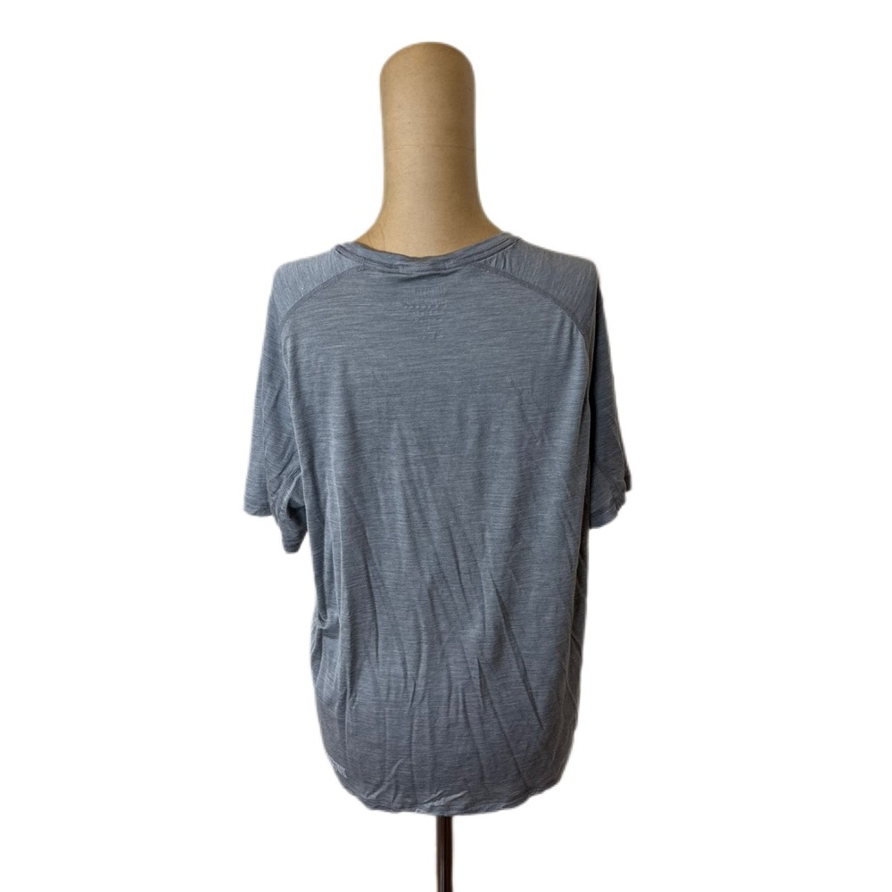 Smartwool Active Gray Men’s Basic Tshirt Size med… - image 2
